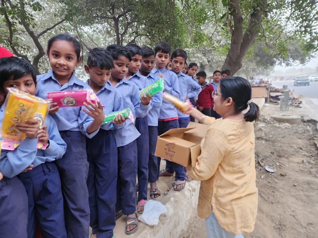 Street children support